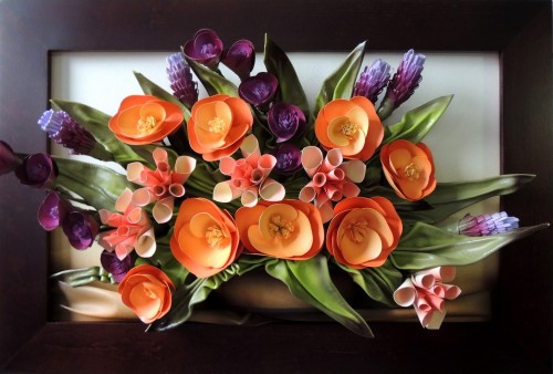 Obrazy kwiatowe w drewnianych ramach.jpg