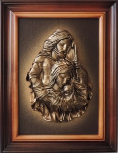 Obraz Święta Rodzina na prezent Ślubny - Jubileusz - Podziękowanie - SR2-1