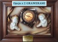 Obraz z 2 aniołkami, zegarem i dwoma grawerami.jpg