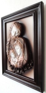 Obraz z Świętą Rodzina na prezent Ślubny - Jubileusz - Podziękowanie, RĘKODZIEŁO 