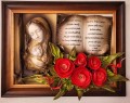 Obraz z Maryją i czerwonymi różami na pamiątkę jubileuszu.jpg