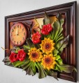 Obraz z bukietem kwiatów w drewnianej ramie.jpg