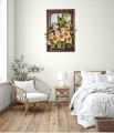 Obraz-do-sypialni-kwiaty-w-drewnianej-ramie.jpg