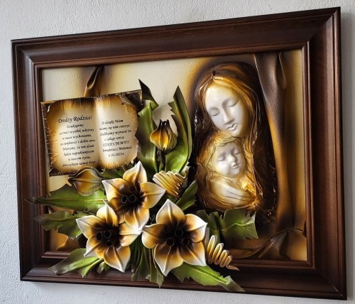 obraz z maryją-w-drewnianej-ramie-podziękowanie.jpg