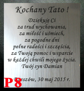 PODZIĘKOWANIA DLA RODZICÓW - GRAWER - P8