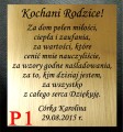 Przykładowe podziękowanie dla rodziców. Oryginalna pamiątka.