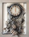 Zegar ścienny z winogronem.JPG