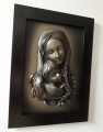 Maryja, obraz w drewnianej ramie