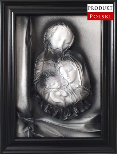 Święta Rodzina w Czarnej drewnianej ramie.jpg
