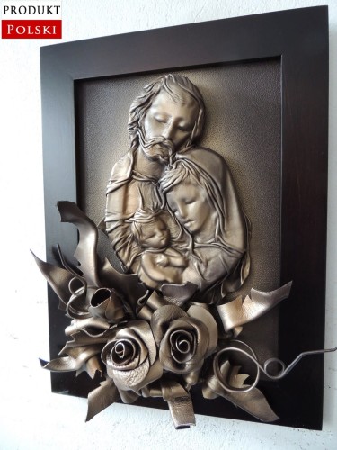 Obraz z świętą rodziną na prezent ślubny.jpg