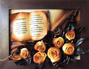 Obraz z dedykacją PODZIĘKOWANIE DLA SZEFA FIRMY - K6D-6