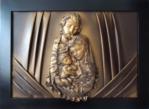 Duży obraz Święta Rodzina na prezent ślubny.JPG