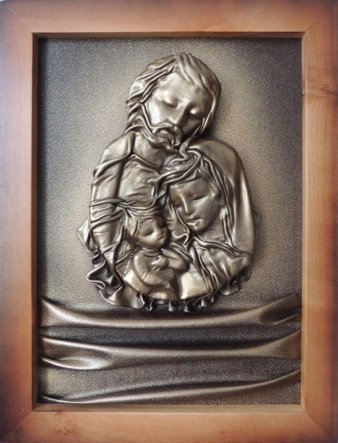 Obraz święta rodzina Brąz bronzo.jpg