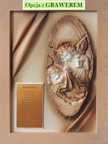 Obraz z aniołem stróżem i dedykacja na chrzest.jpg