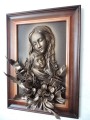 Obraz Matki booskiej 3d na prezent ślubny.JPG