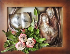 Obraz - PAMIĄTKA ŚLUBU - Święta Rodzina - K6D-5