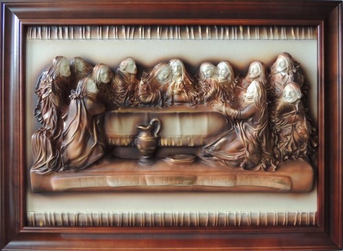 Obraz ostatnia wieczerza - orange.JPG