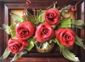Obraz z czerwonymi różami w drewnianej ramie.jpg