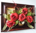 Czerwone róże - obraz ze skóry.JPG