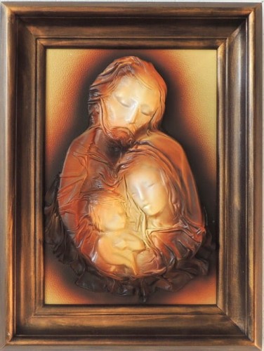 ORYGINALNY OBRAZ ŚWIĘTA RODZINA NA PREZENT ŚLUBNY