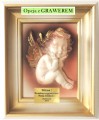 OBRAZEK Z ANIOŁKIEM NA CHRZCINY, KOMUNIĘ
+ WYGRAWEROWANA DEDYKACJA, 
PŁASKORZEŹBA ANIOŁKA ZŁOCONA,
Opcja dodatkowo płatna.
Na życzenie możemy zamieścić go na odwrocie lub w innym wskazanym miejscu.
napisz do nas… bok@obrazyzeskory.pl lub zadzwoń 511843643