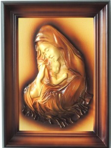 OBRAZ "MATKA BOŻA" Z PROFILU - S3-8