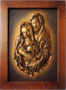 Podziękowanie dla rodziców - Obraz z Świętą Rodziną - SR5-12