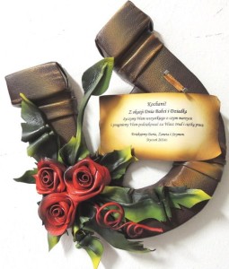 PODKOWA NA SZCZĘŚĆIE Z DEDYKACJĄ - PM-DBD1