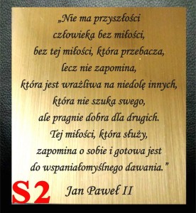 DEDYKACJA NA ŚLUB - GRAWER - S2
