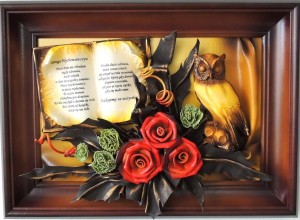 Obraz z dedykacją dla WYCHOWAWCZYNI SD5-2