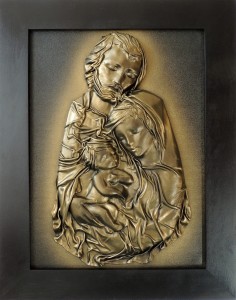 ŚWIĘTA RODZINA, DUŻY WIZERUNEK, POMYSŁ  NA PREZENT, ORYGINALNA KOLORYSTYKA. SR6-10